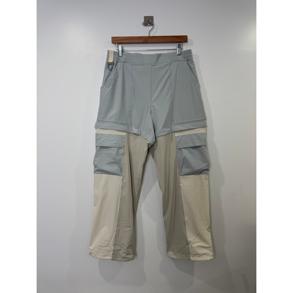 Cotopaxi Women Blue Tan Colorblock Cargo Hiking Pants Large